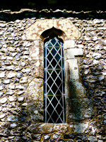 Church Windows in Lullington, Sussex