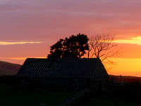 Sunset over the Old Barn