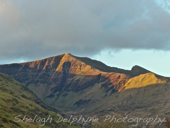 Last of the Evening Light at Cwm Pennant
