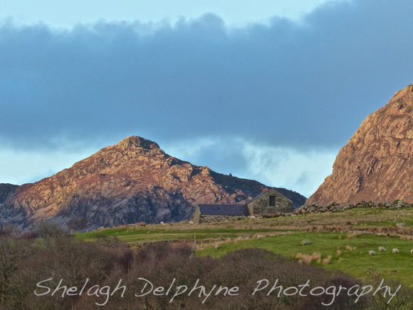 Last of the Evening Light at Cwm Pennant