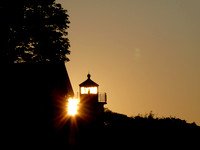 Curtis Island Light at Dawn